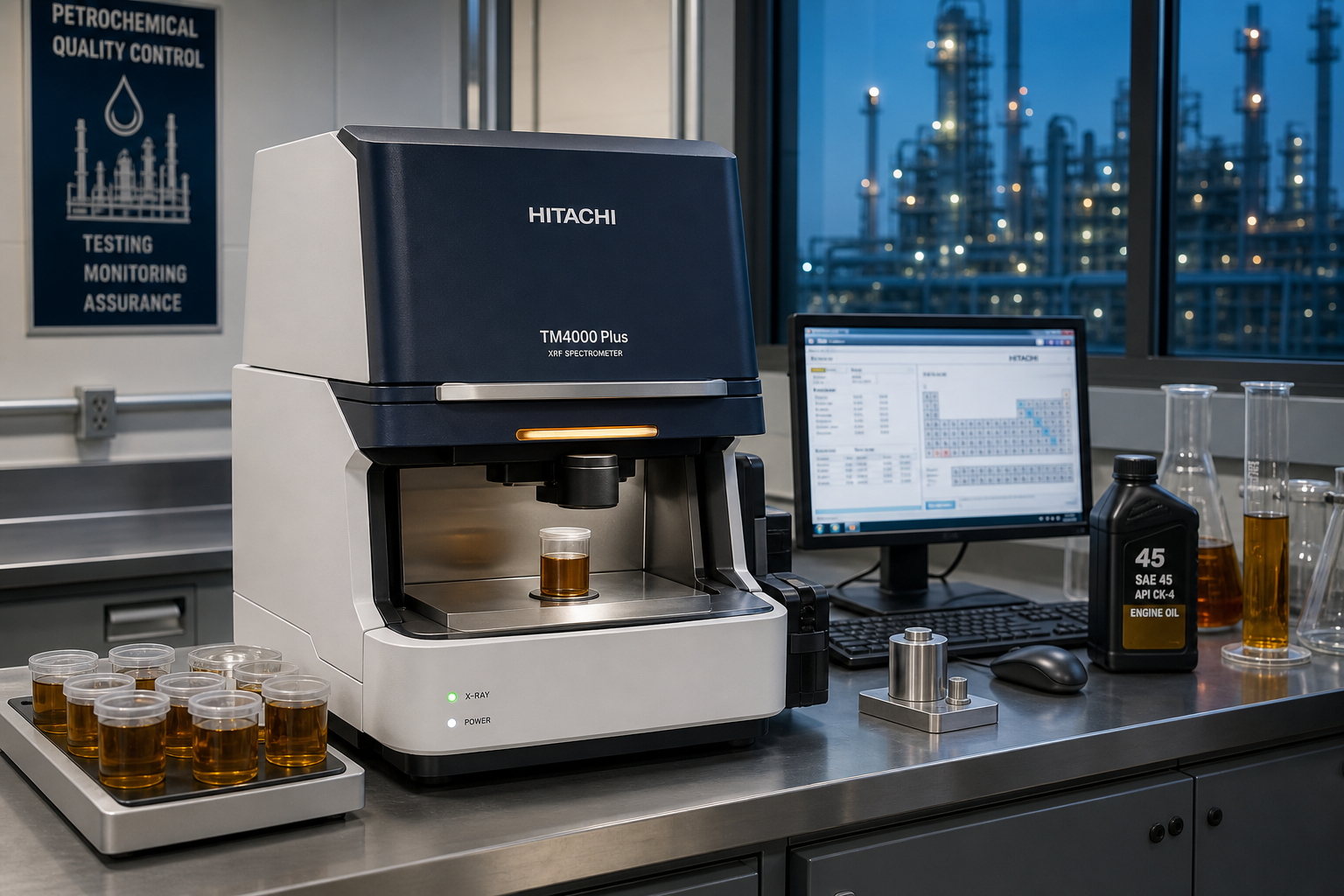 Hitachi — Benchtop XRF — Lubricant QC